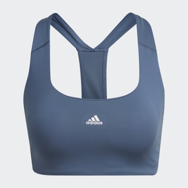 Sujetador Deportivo De Sujeción Media Adidas Powerimpact De Acero
