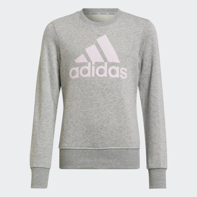 Sudadera Adidas Essentials Gris Medio