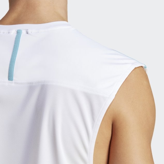 Camiseta Blanca De Entrenamiento Adidas