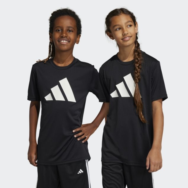 Camiseta Adidas Train Essentials AeroReady De Ajuste Regular Con Logo En Negro