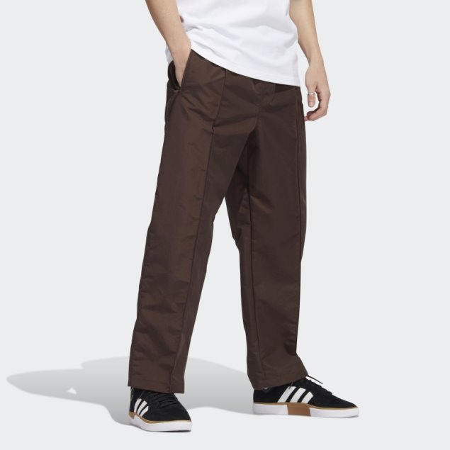 Pantalones Pintuck (género Neutral) Adidas Marrón