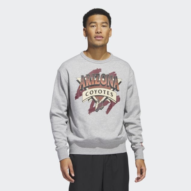 Sudadera Gris Medio Adidas Coyotes Vintage Crew