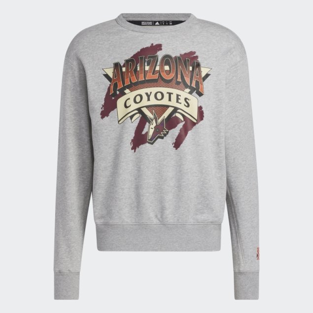 Sudadera Gris Medio Adidas Coyotes Vintage Crew