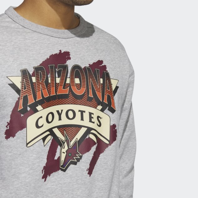 Sudadera Gris Medio Adidas Coyotes Vintage Crew