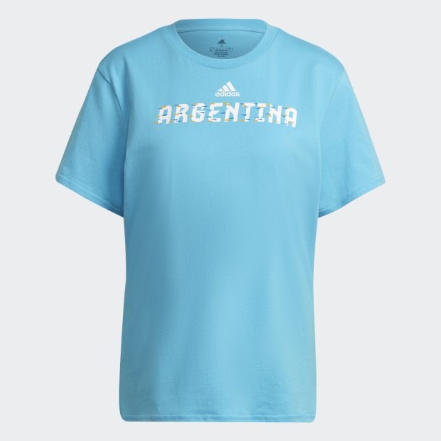 Adidas Camiseta Argentina Copa Del Mundo Fifa 2022 Cyan
