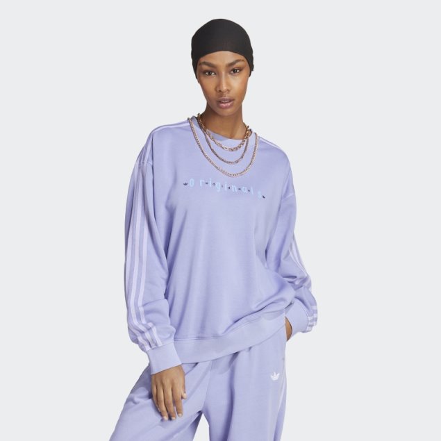 Sudadera Adidas Originals Violeta Claro
