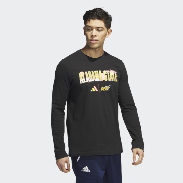 Camiseta Adidas Manga Larga Black Hornets