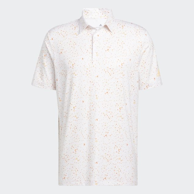 Polo Con Estampado De Bandera ámbar Adidas