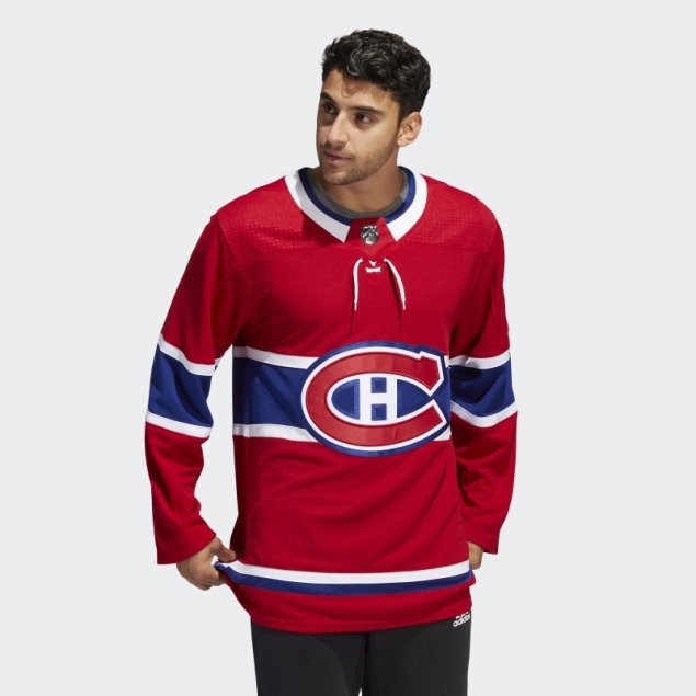 Canadiens Rojo Canadiens Casa Autentica Camiseta Adidas