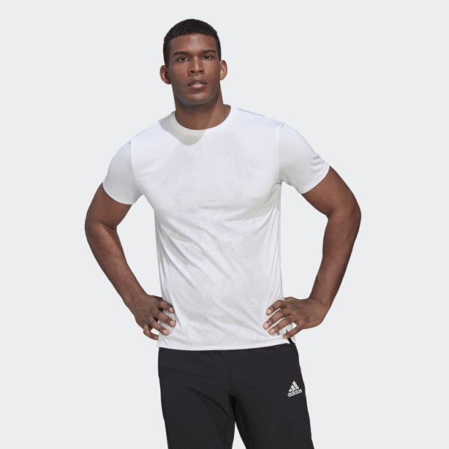 Camiseta Adidas Blanca Hecha Para Ser Rehecha