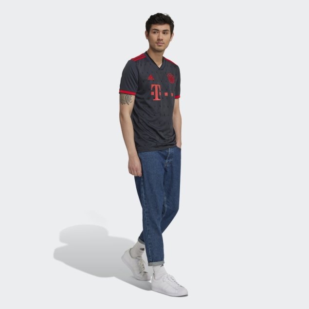 Camiseta Fc Bayern 22/23 Tercera Equipación Gris Noche Adidas