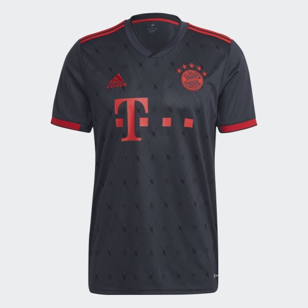 Camiseta Fc Bayern 22/23 Tercera Equipación Gris Noche Adidas