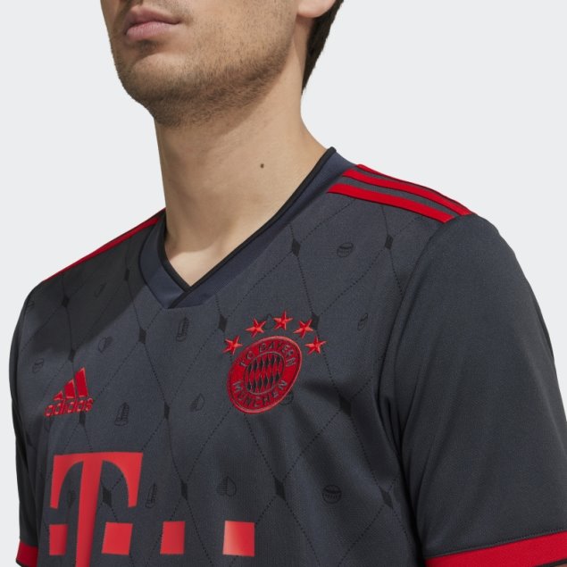 Camiseta Fc Bayern 22/23 Tercera Equipación Gris Noche Adidas