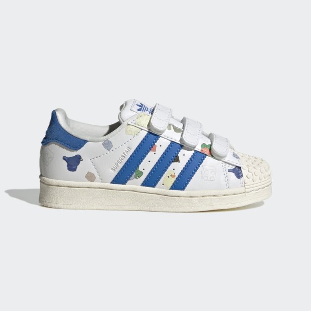 Zapatillas Adidas Superstar X Lego Blancas