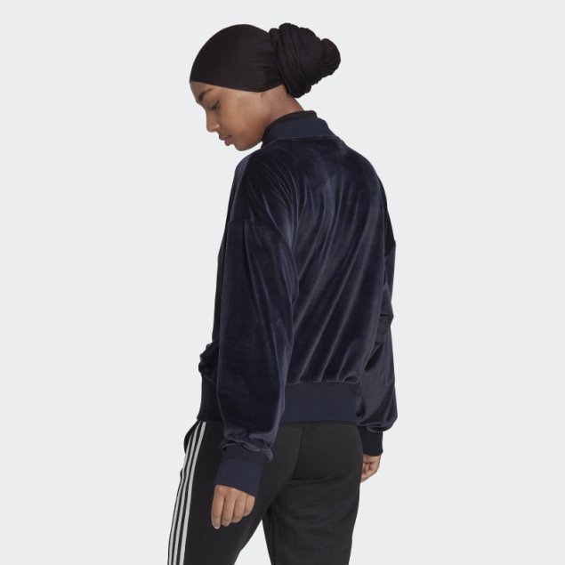 Sudadera De Terciopelo Acogedora De Adidas Holidayz De Tinta