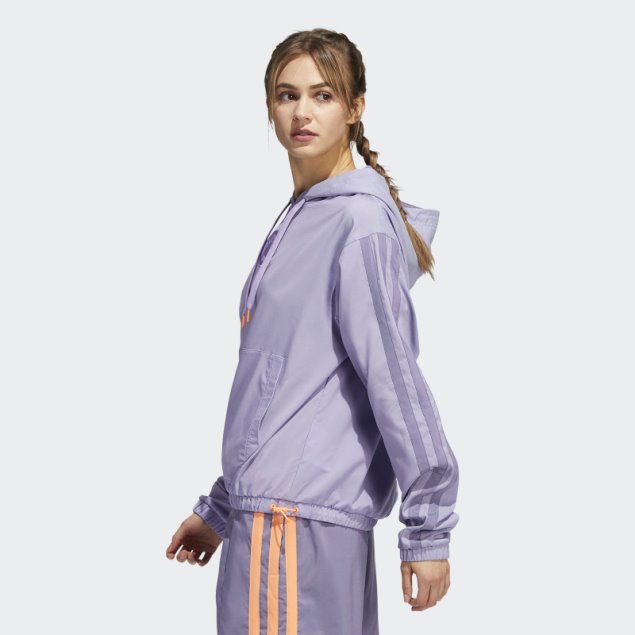 Sudadera Adidas Hoop York City Lila