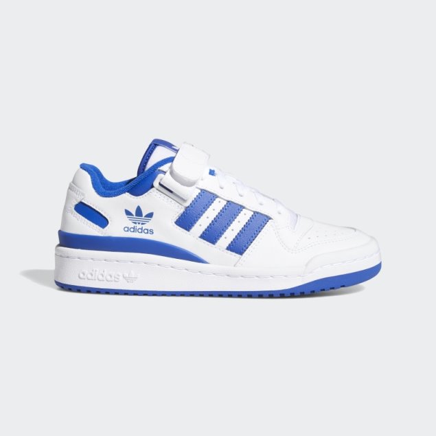Zapatillas Adidas Forum Bajas Blanco/azul Real
