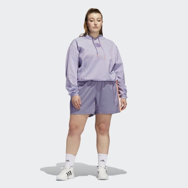Hoop York City Pinned Shorts (talla Grande) Tech Purple Adidas