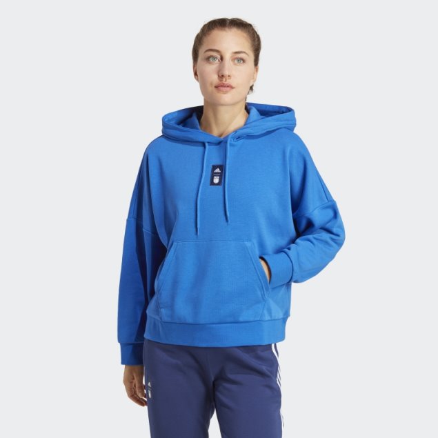 Sudadera Italia Adidas Azul