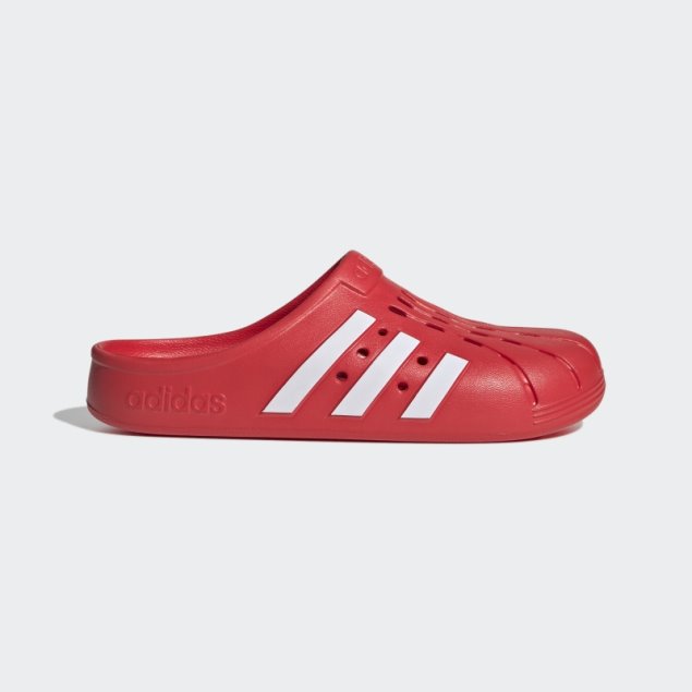 Zuecos Adidas Adilette Rojos