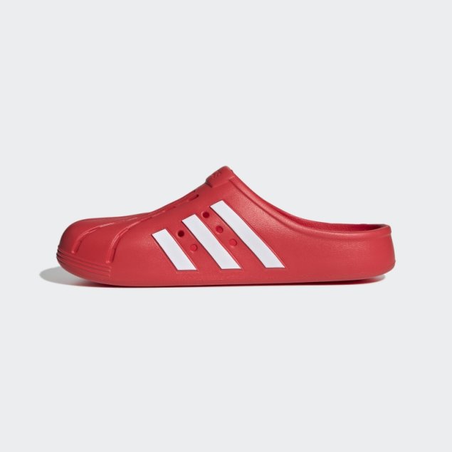 Zuecos Adidas Adilette Rojos