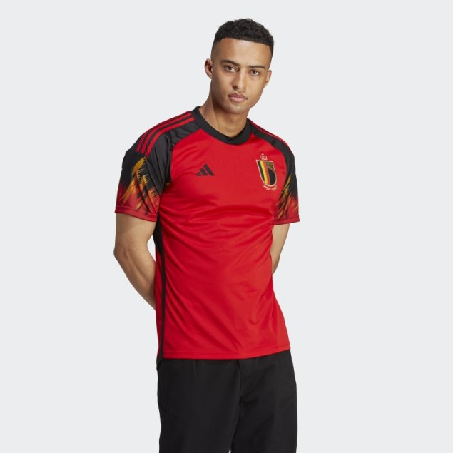 Camiseta Adidas Belgium 22 Primera Equipación Negro