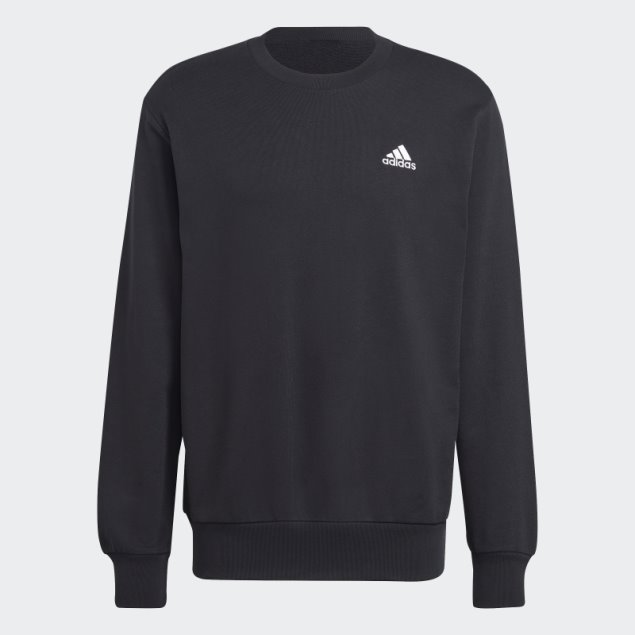 Sudadera Adidas Essentials French Terry Con Logo Pequeño Bordado