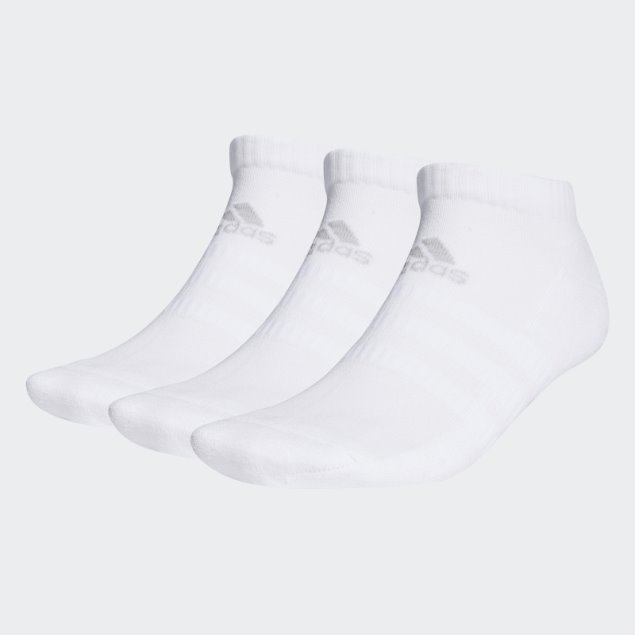 Adidas Calcetines Cortos Acolchados Blancos