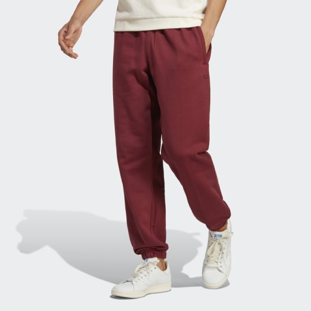 Pantalones De Chándal Adicolor Contempo French Terry Adidas Rojo