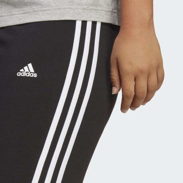 Adidas Essentials 3-stripes Bike Shorts (talla Grande) Blanco Moda