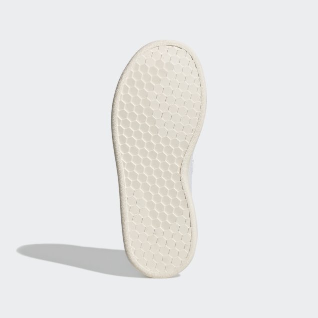 Blanco Adidas Advantage Court Lifestyle Zapatos Con Velcro