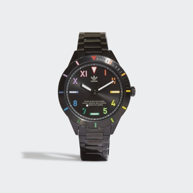 Edición Tres Pequeño M Reloj Adidas Negro