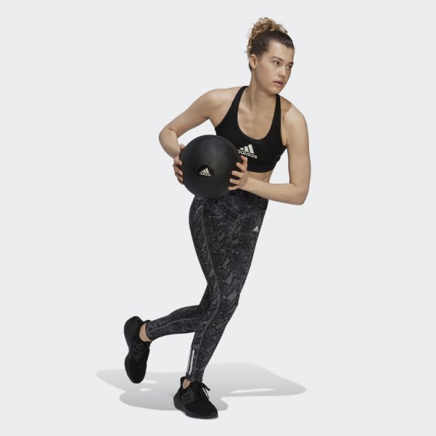 Mallas De Entrenamiento De Tiro Alto Hyperglam Aeroready Multicolor Adidas