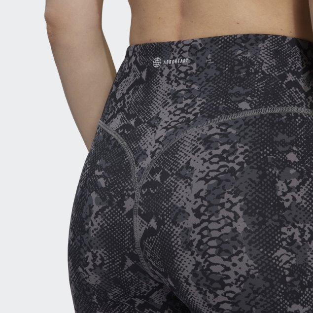 Mallas De Entrenamiento De Tiro Alto Hyperglam Aeroready Multicolor Adidas