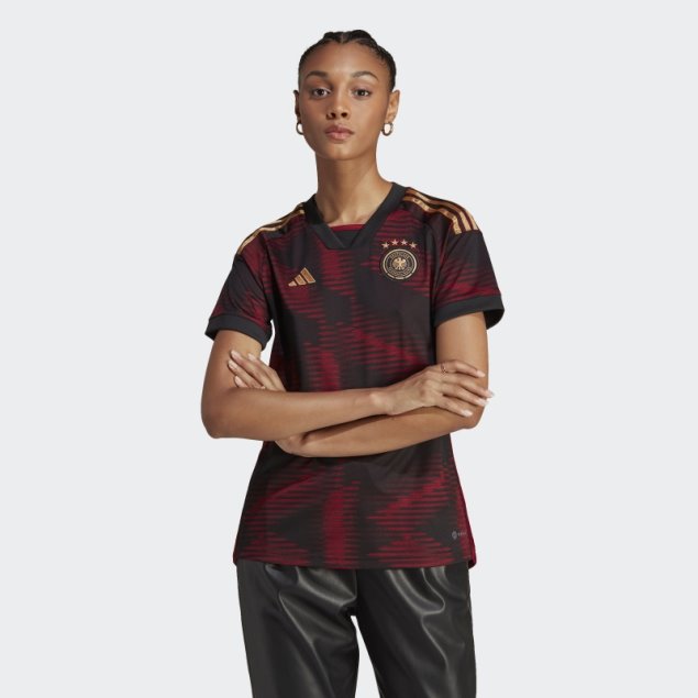 Camiseta Adidas Alemania 22 Segunda Equipacion Negro