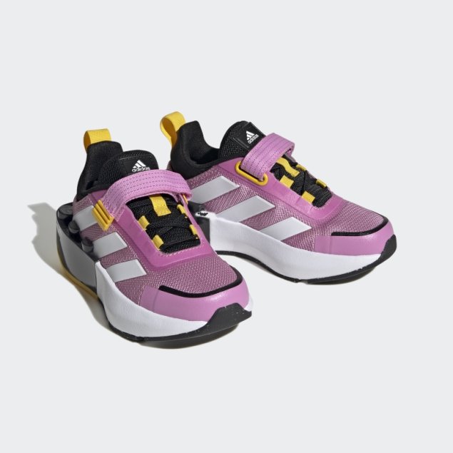 Orquídea Adidas X Lego Tech Rnr Zapatos Con Cordones Elásticos Y Correa Superior