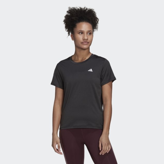 Camiseta Adidas Negra Aeroready Hecha Para Entrenar Minimal Fashion