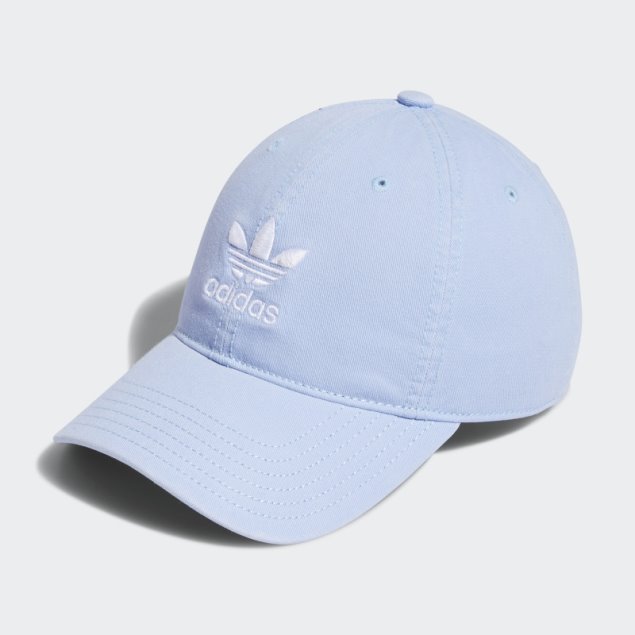 Gorra Holgada Con Tira Trasera Adidas En Azul Amanecer