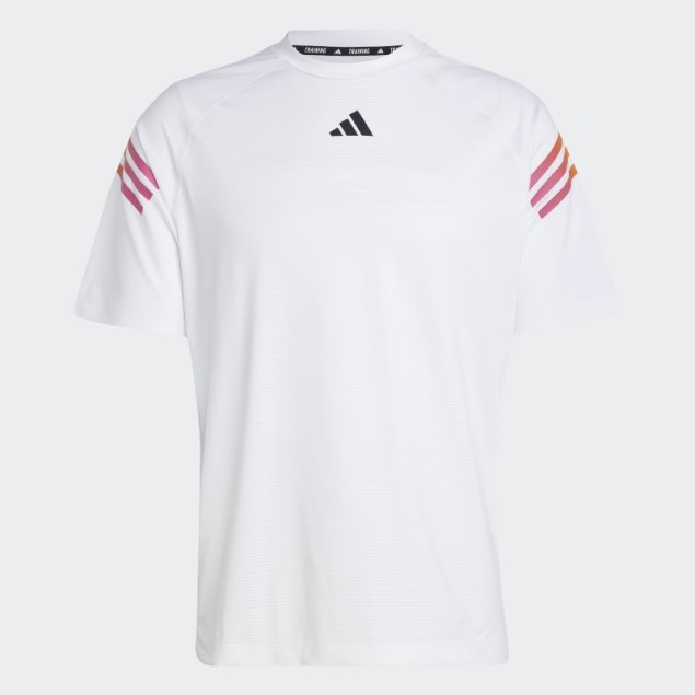 Adidas Camiseta De Entrenamiento Con 3 Rayas De Iconos De Tren