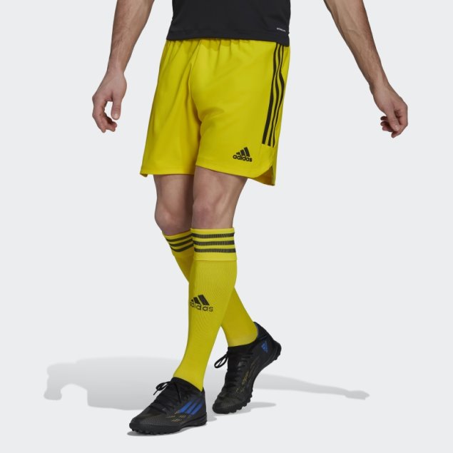 Pantalón Corto Amarillo Adidas Condivo 22 Match Day