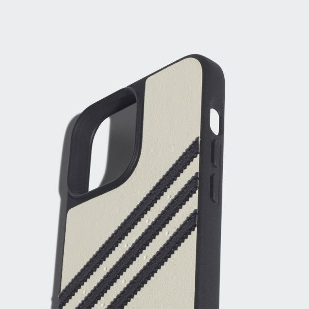 Funda Adidas O Moldeada Pu Para Iphone 13 Pro Max Blanco Caliente
