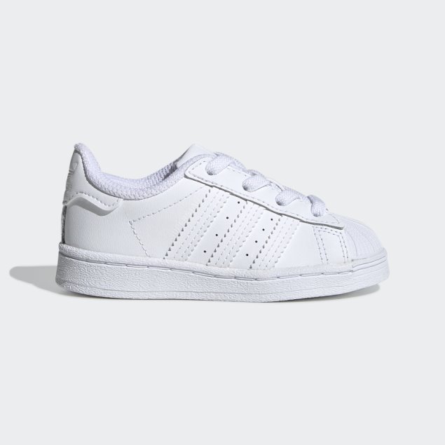 Zapatos Superstar Con Estilo Adidas Blanco
