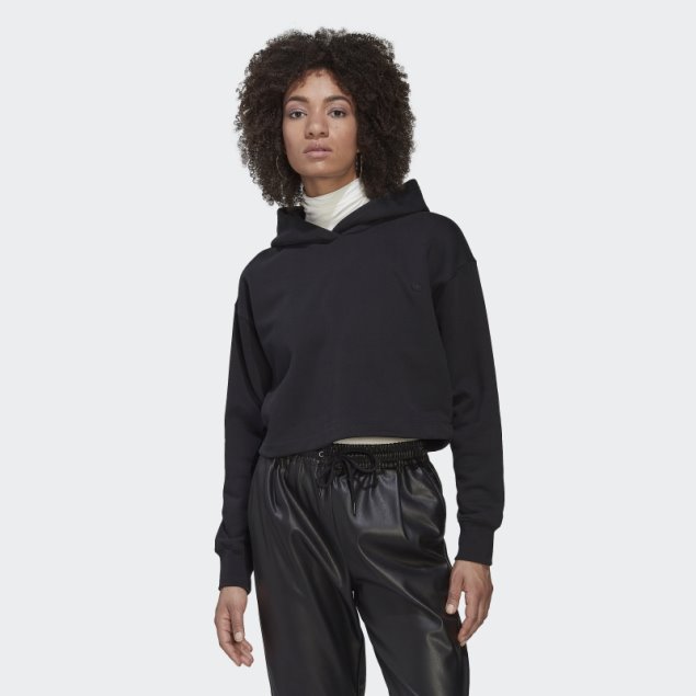 Adidas Sudadera Con Capucha Negra Adicolor Contempo