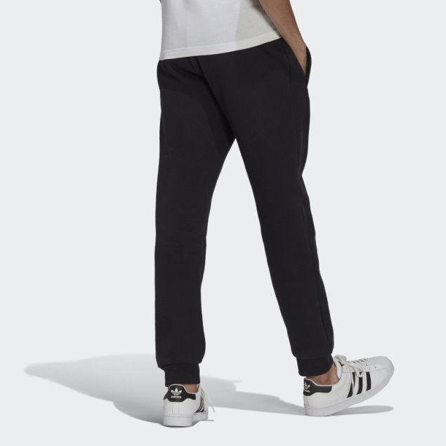 Adidas Adicolor Pantalones Negros Esenciales De Trébol