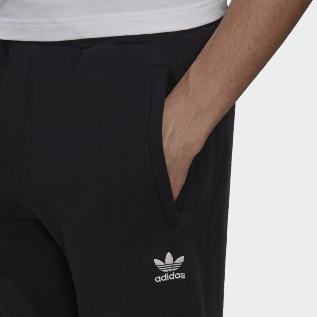 Adidas Adicolor Pantalones Negros Esenciales De Trébol