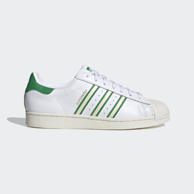 Elegantes Zapatos Verdes Adidas Superstar