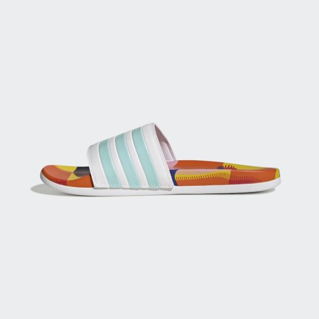 Chanclas Adidas Adilette Confort Aguamarina