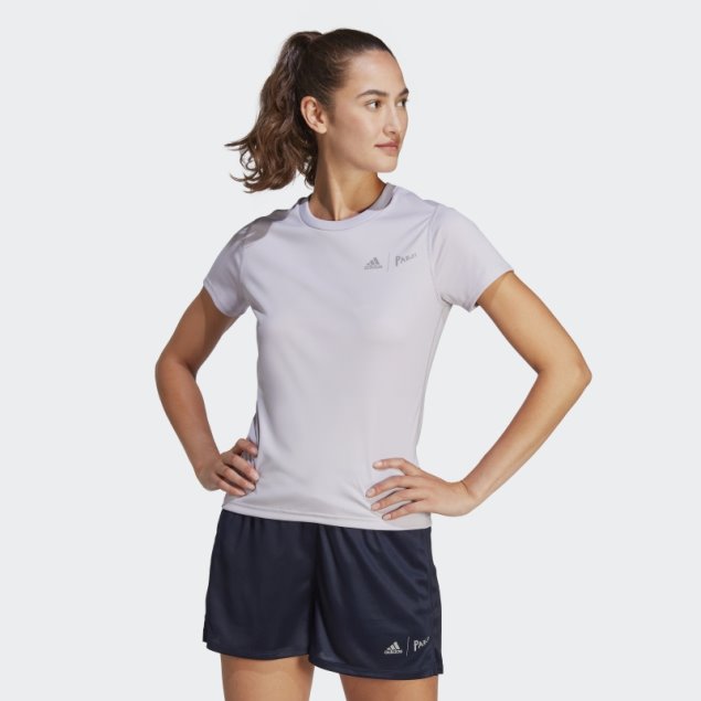 Adidas X Parley Running Camiseta Caliente Amanecer Plateado