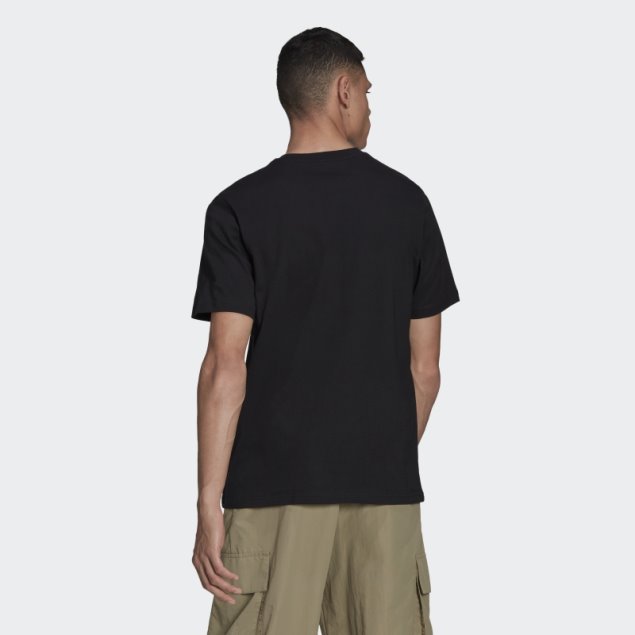 Camiseta Con Logo De Fútbol Adidas Negra