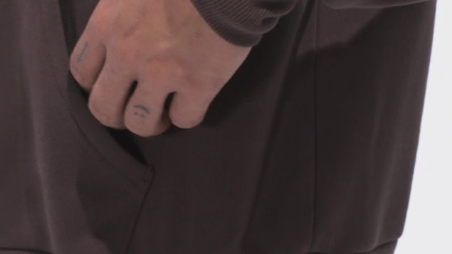 Adidas Sudadera Con Capucha Pintada Con Shmoofoil Marrón (género Neutral)